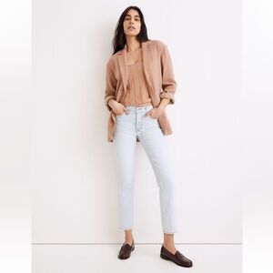 NWT Madewell The Mid-Rise Perfect Vintage Jean in Fitzgerald Wash
